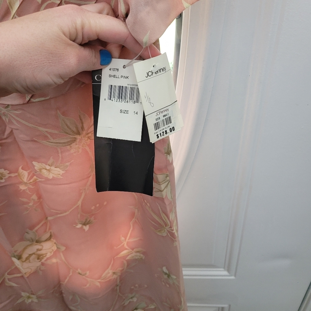 NWT Cynthia Howie for Maggie Boutique Maxi Dress Size 14 NEW Vintage 90s Y2K - Picture 3 of 5